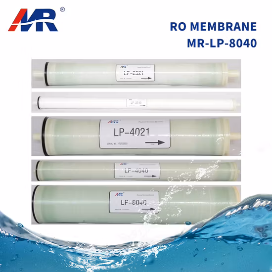 8 Inch 8040 RO Reverse Osmosis Membranes with High Rejection for Industrial Water Treatment Equipment Filter System Membrane