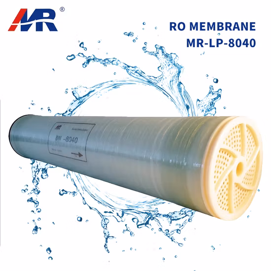 8 Inch 8040 RO Reverse Osmosis Membranes with High Rejection for Industrial Water Treatment Equipment Filter System Membrane