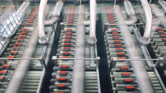 Membrane UF d'ultrafiltration immergée à fibre creuse à haut flux de 0,03 Um pour les eaux usées chimiques du charbon, prix d'usine